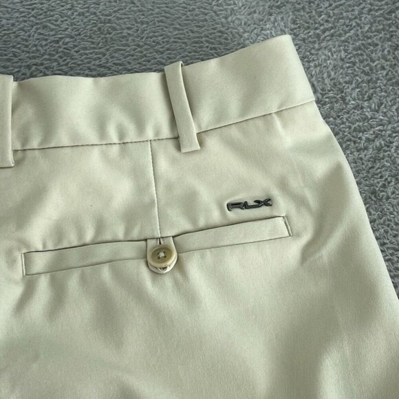 Ralph Lauren RLX Mens Beige Polyester Pants 36/34 2867 - Picture 5 of 11